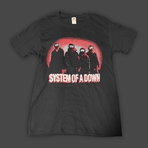 System of a Down Graphic Fruit of the Loom Band Tee Men’s Small